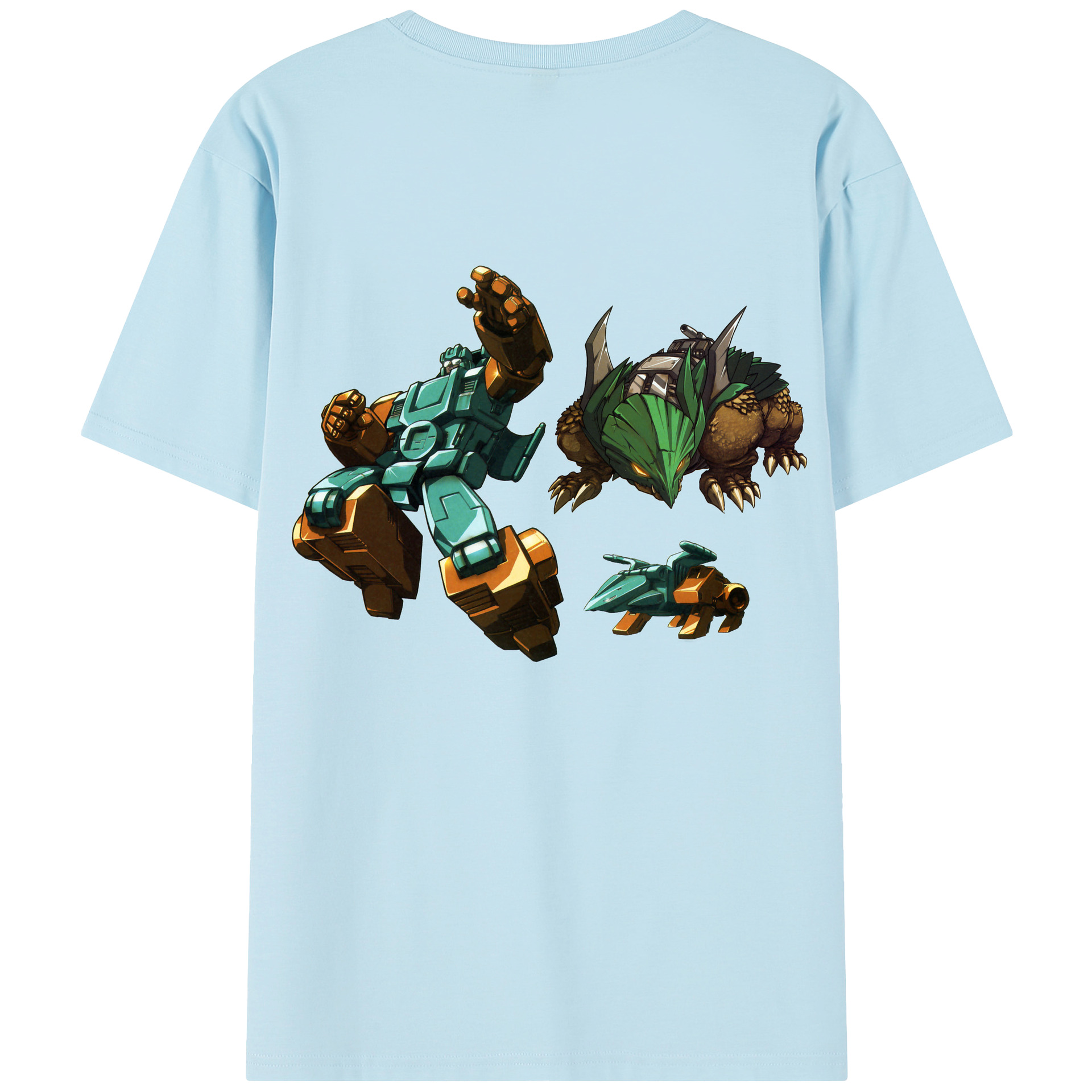 （画像用）  綿100％半袖Tシャツ（背面プリント）